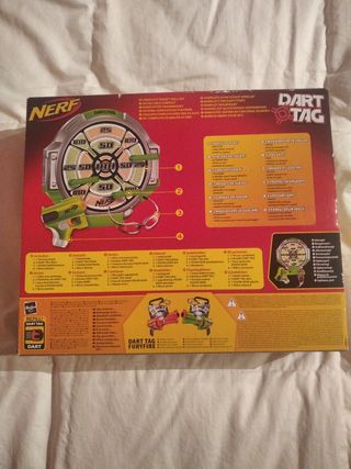 Pistola NERF DART TAG.