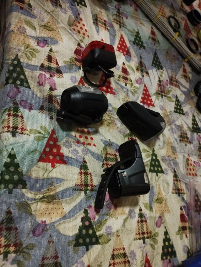 2 juegos de luces bicicletas