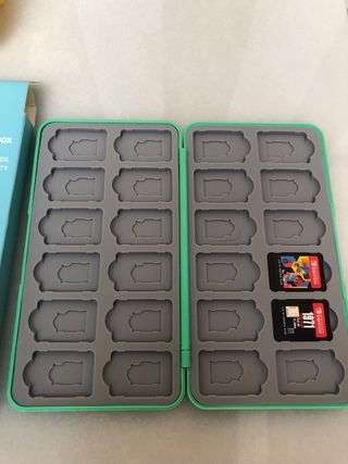 Switch caja para guardar juegos pokemon 