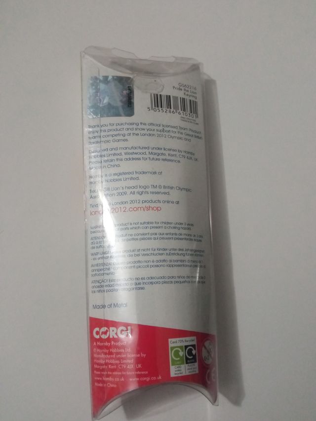 llavero mascota juegos Olímpicos londres 2012