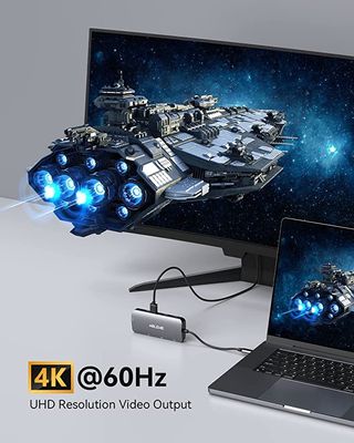 Hub USB C 8 en 1,RJ45 Ethernet 1000Mbps PRECINTADO