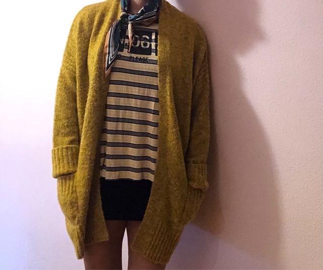 Falda punto negra goma cintura🖤De 38 a 42