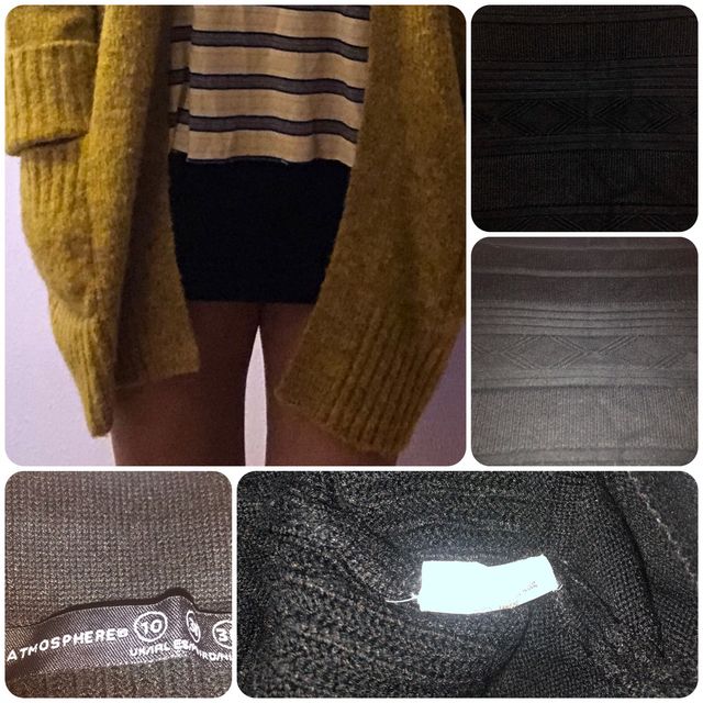 Falda punto negra goma cintura🖤De 38 a 42