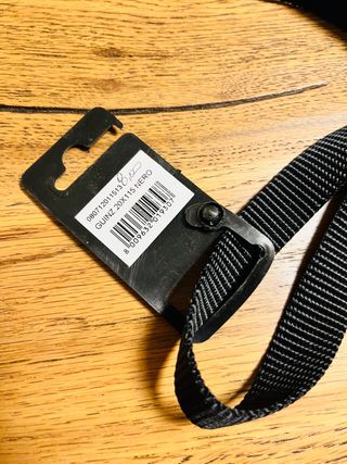 Guinzaglio in goretex nero 115cm