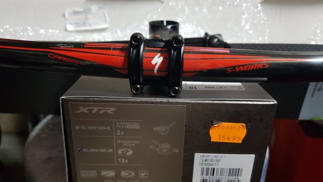 Manillar Specialized S-Works Carbon + Potencia