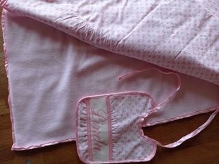 Copertina e bavaglino su misura