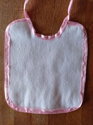 Copertina e bavaglino su misura