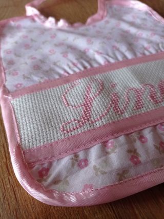 Copertina e bavaglino su misura