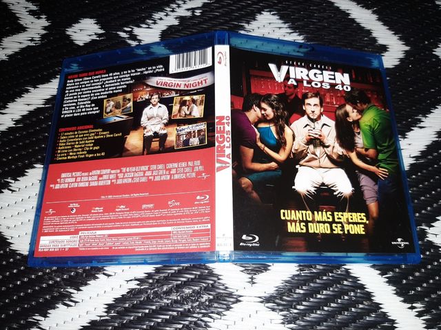 VIRGEN A LOS  40 BLU  RAY  SÚPER  DESCATALOGADO