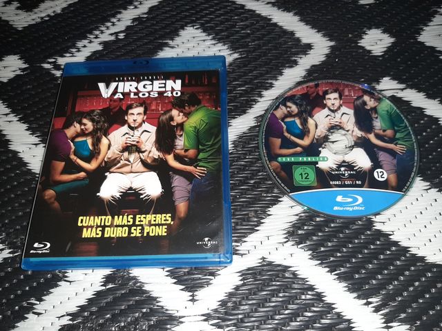 VIRGEN A LOS  40 BLU  RAY  SÚPER  DESCATALOGADO