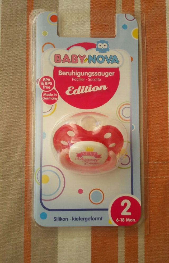 Chupete de cilicona Baby Nova