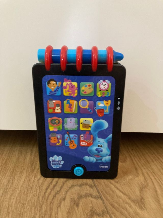 Súper practico cuaderno Vtech Pistas de blue