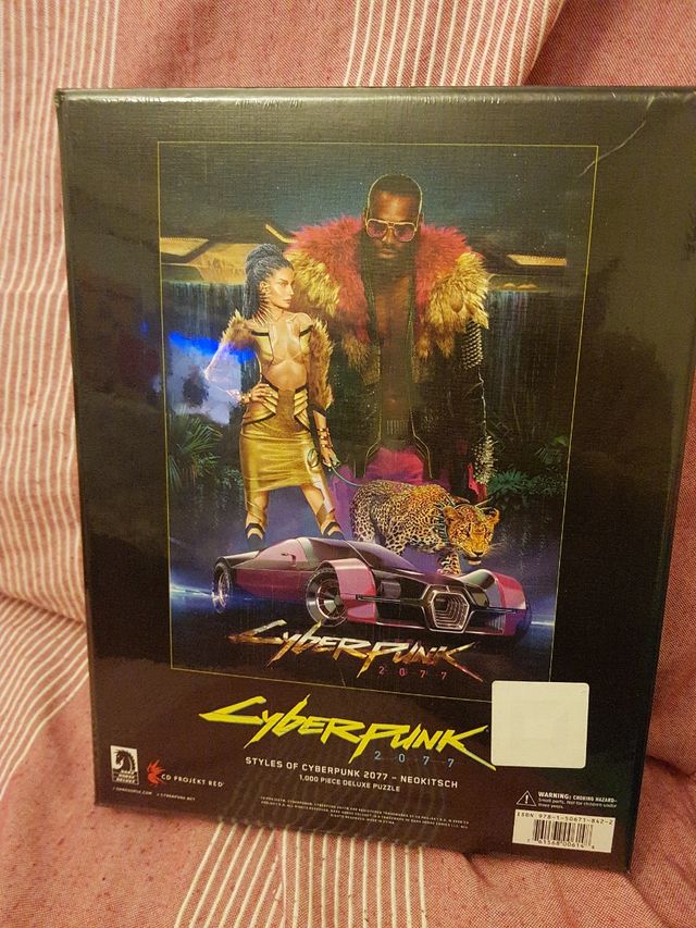 Puzzle de video juegos Ciber Punk nuevo a estren