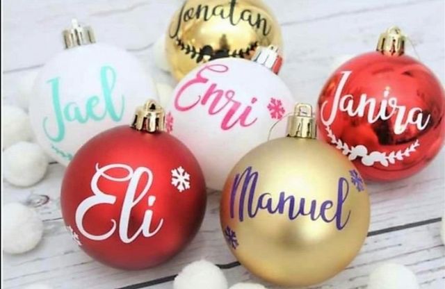 Bolas de Navidad Personalizadas