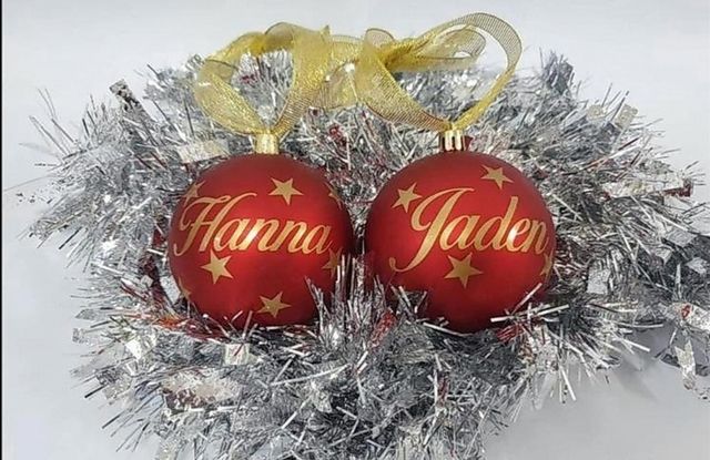 Bolas de Navidad Personalizadas