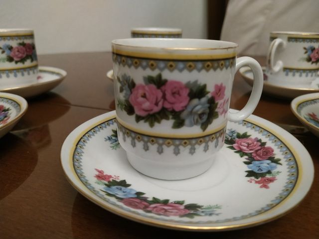 Juego de café antiguo