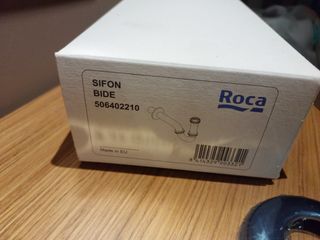 Sifón Roca bidé cromado