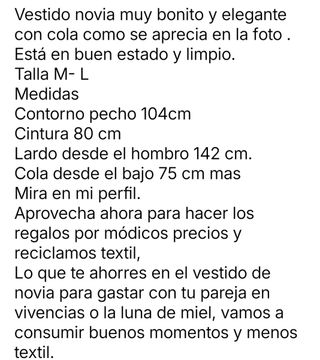 Vestido novia 