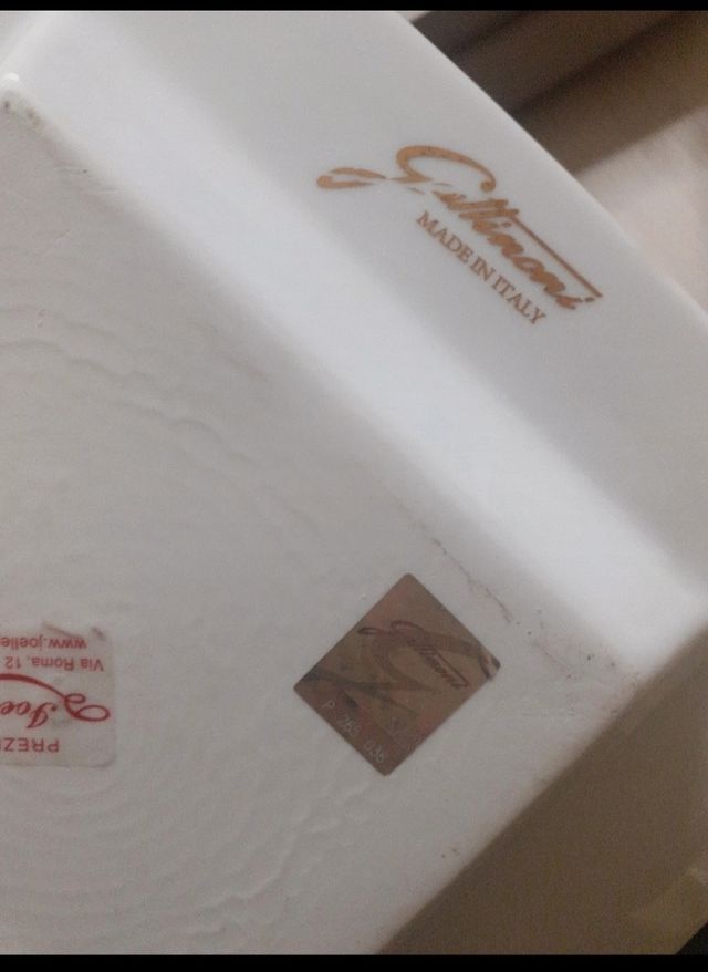 piattino per esposizione ingresso Gattinoni