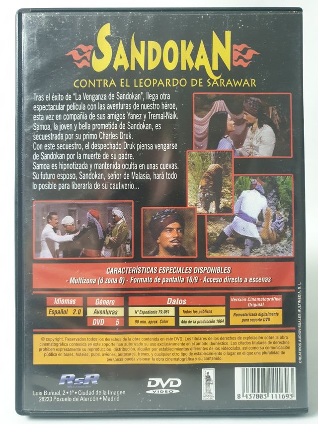 Sandokan contra el Leopardo de Sarawak (1964)