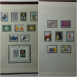 AUSTRIA 1979/1993, SERIE NUOVE tema NAZIONI UNITE 