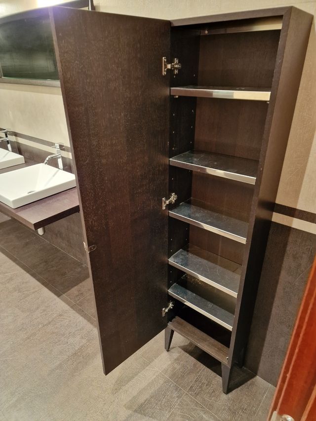 Mueble Baño 2 lavabos + espejo y aplique