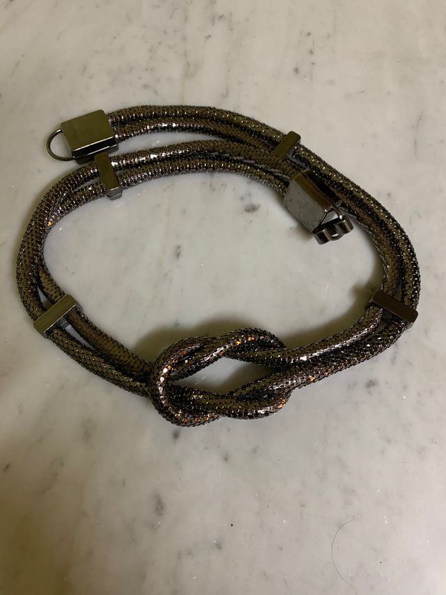 Cinturón vintage de metal