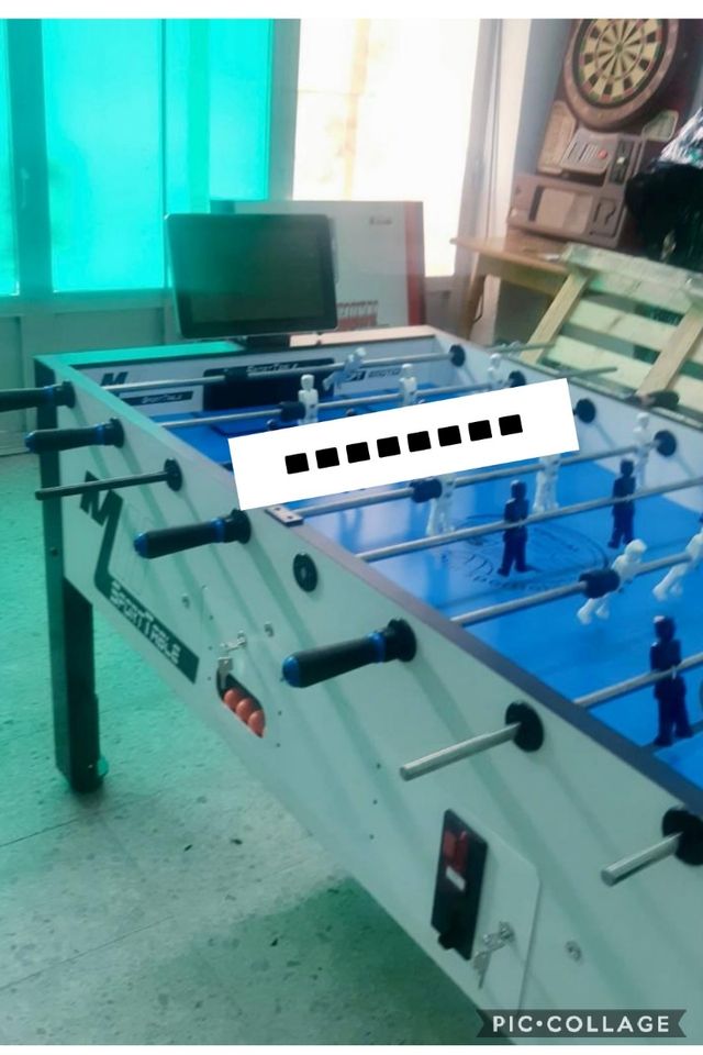 MAQUINAS RECREATIVAS FUTBOLINES. DIANAS .BILLARES.