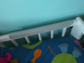 Protectores barrera cuna/cama nuevos.