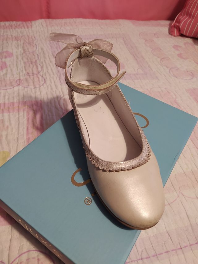 zapatos de comunión de piel