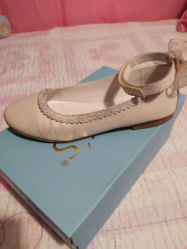 zapatos de comunión de piel