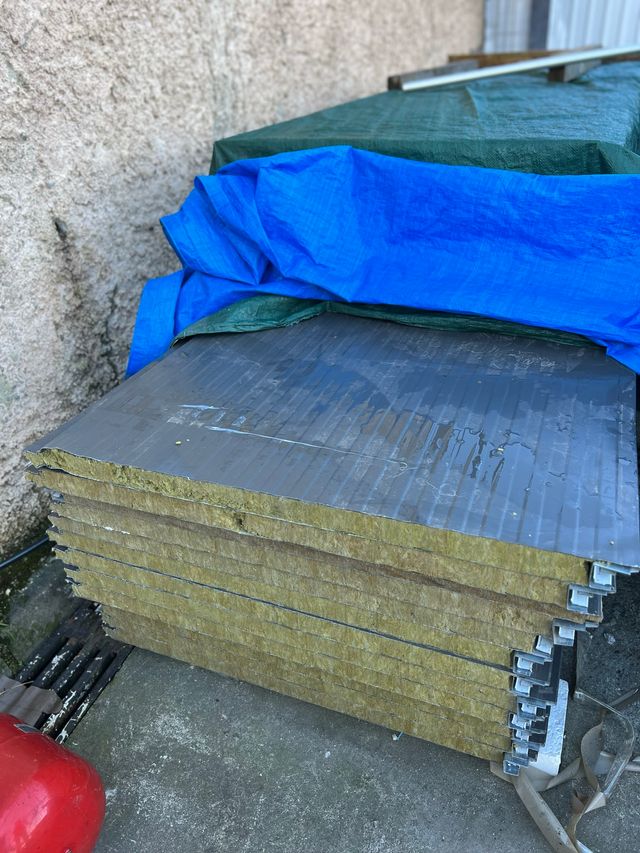 chapa sandwich de pared