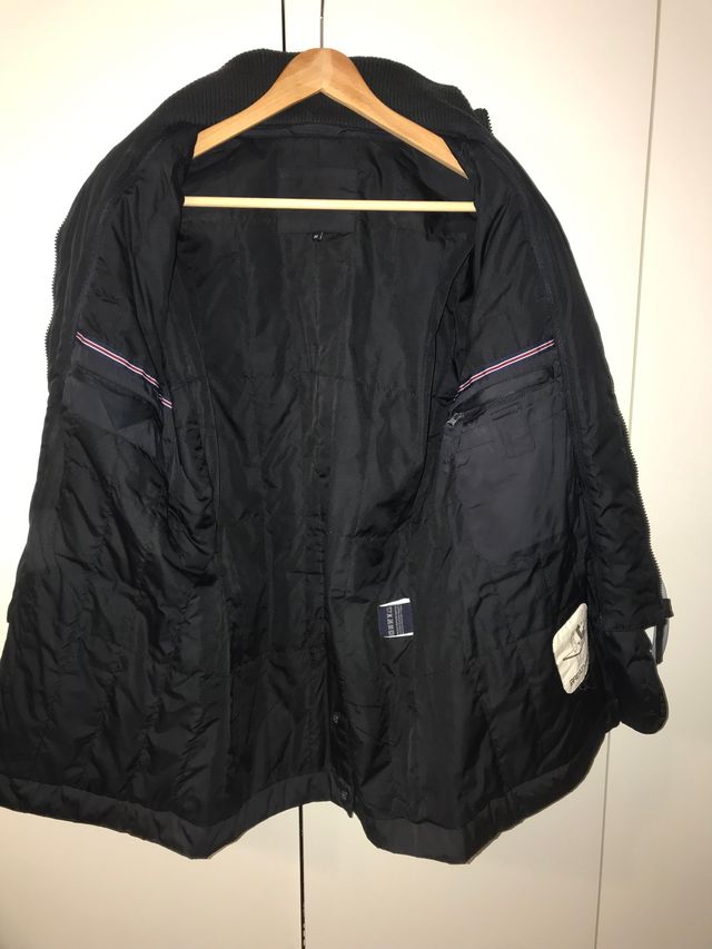 Set di due giacche trasformabili blu e marrone 