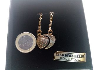 Cadena Tú y Yo plata goldfilled original vintage