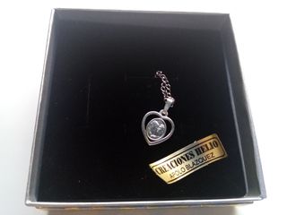 collar de los enamorados vintage original plata