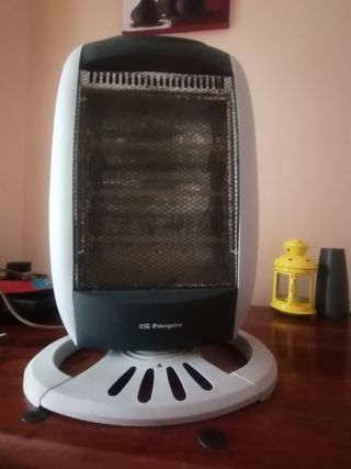 fantástica estufa de 3 tubos como nueva 