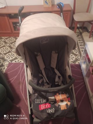 carro con bolso y capazo marca inglesina