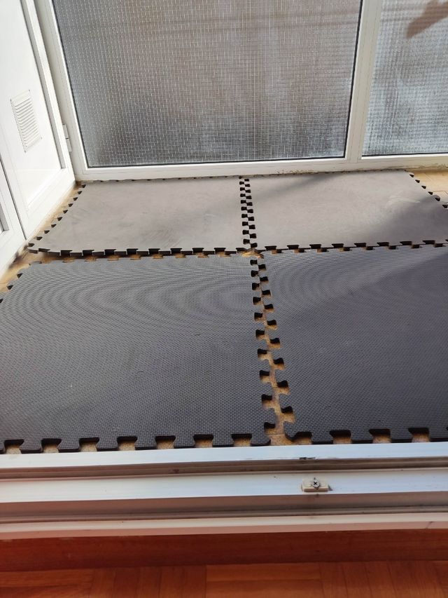 4 azulejos puzzle suelo deportivo, para gimnasia