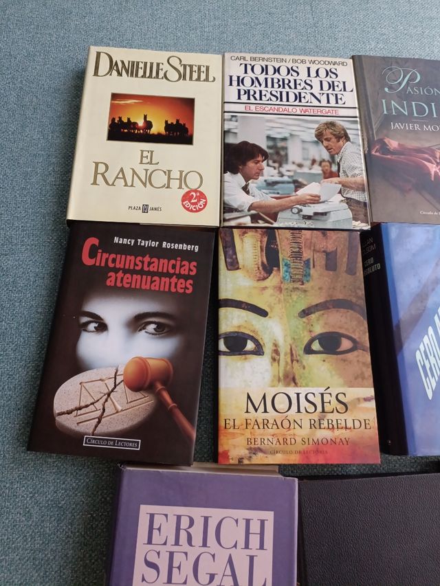 LIBROS VARIADOS TAPA DURA II (caja 2)