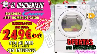 SECADORA CANDY 8KG A++/E