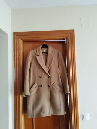 ABRIGO CHAQUETON USADO H&M 34 OVERSIZE.