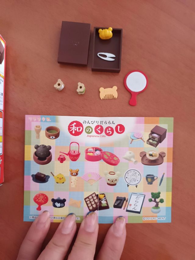 Re-ment Rilakkuma set costura