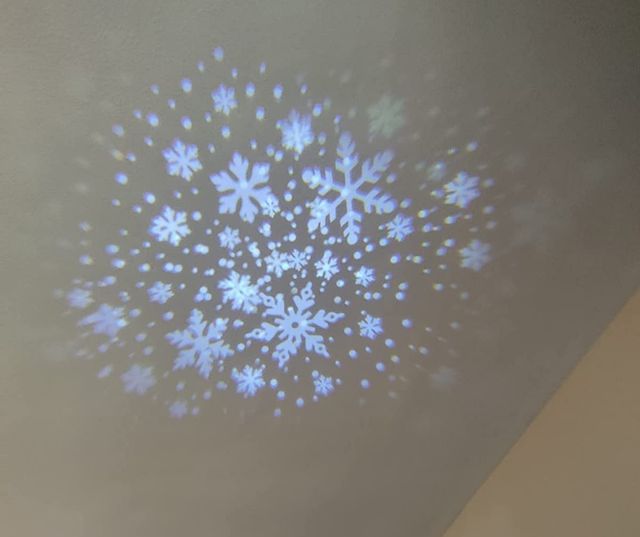 Proyector de copos de nieve NUEVO