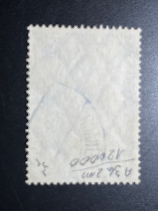 Deutsche Luftpost 2 Mark Firmato