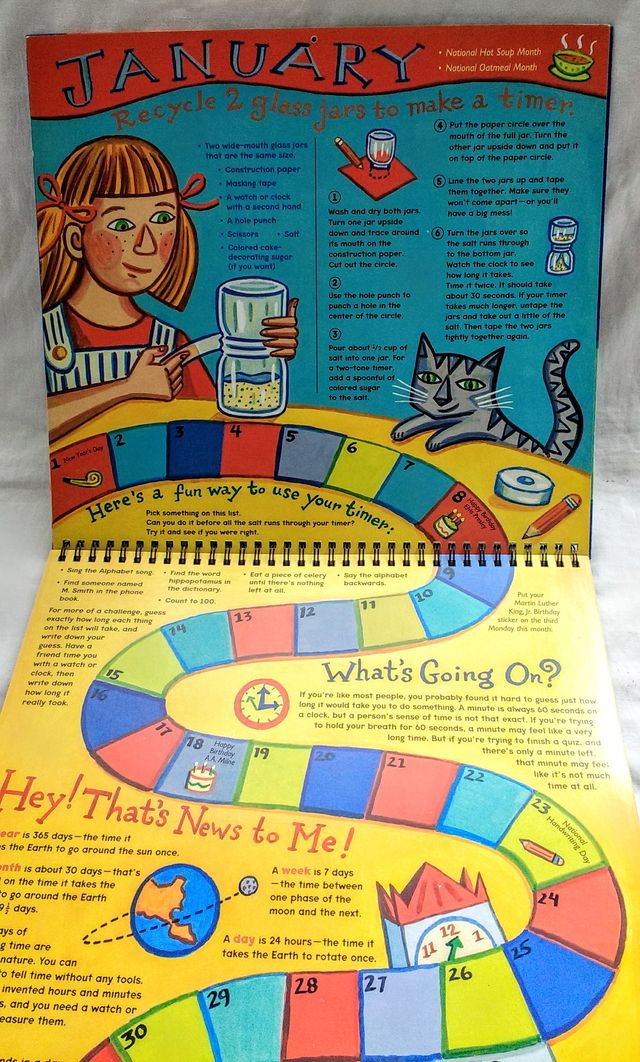 Exploratorium: A Year of Discoveries. Calendario