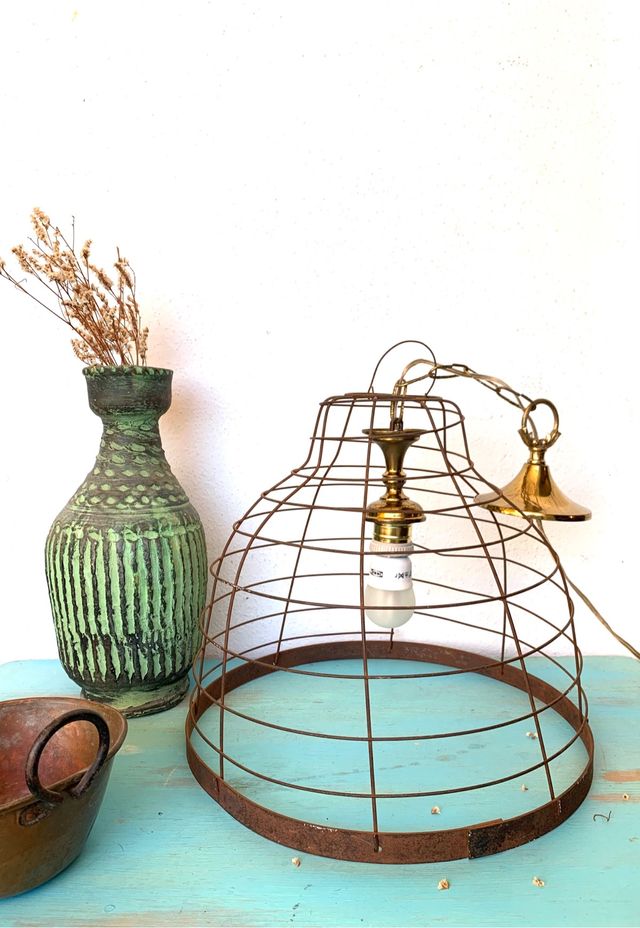 LAMPADA A SOSPENSIONE A SOFFITTO RICICLATA