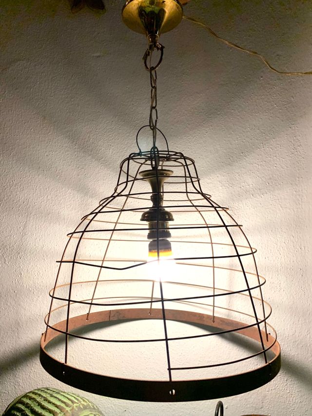 LAMPADA A SOSPENSIONE A SOFFITTO RICICLATA