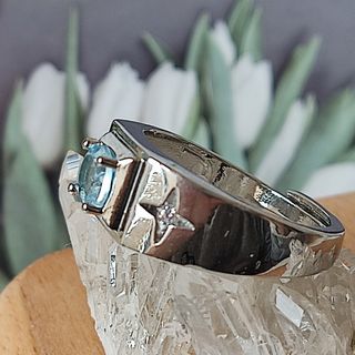 Anillos de topacio para hombre