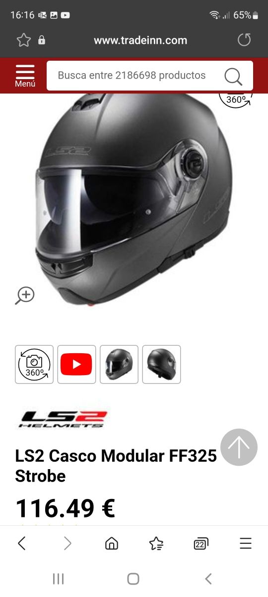 casco ls2 strobe