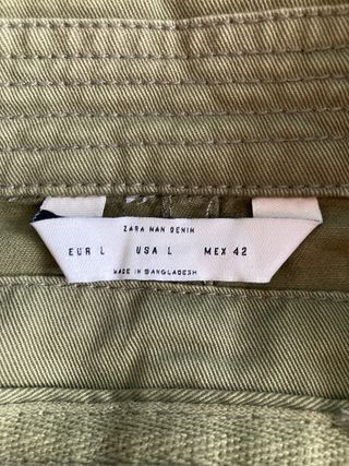 Cazadora verde Zara 1975 de hombre